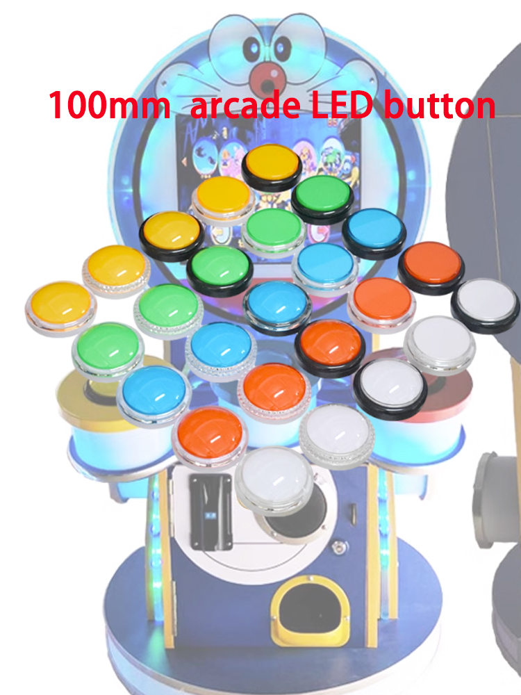 Arcade Game Jackpot - Przycisk LED 12V do automatów arcade,
