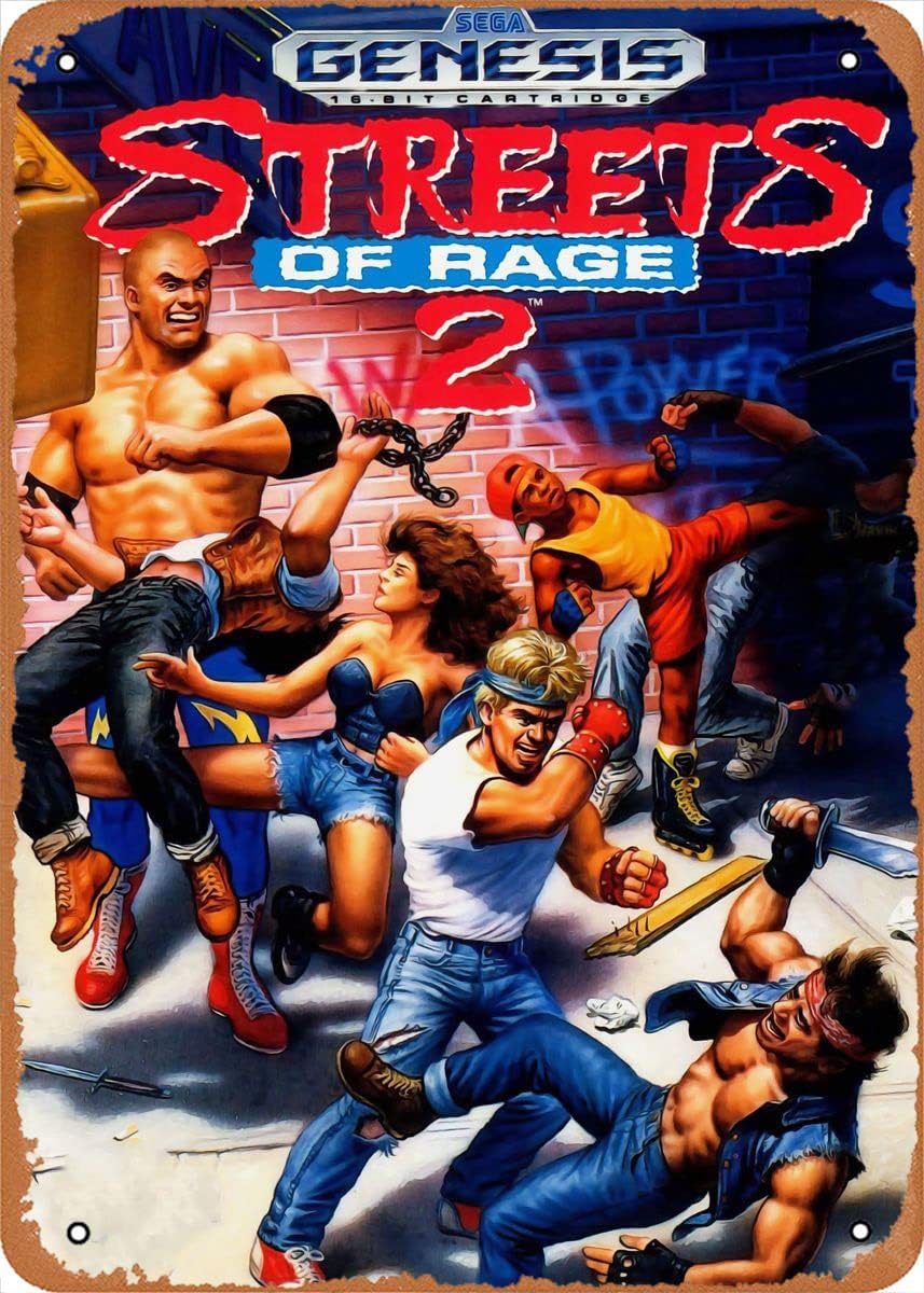 Arcade Games & Vending Co - Metalowy plakat z klasyczną grą arcade