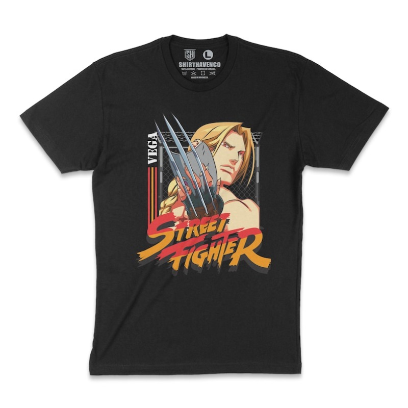 Arcade Vegas - 00012730 # Koszulka A-Vega Street Fighter