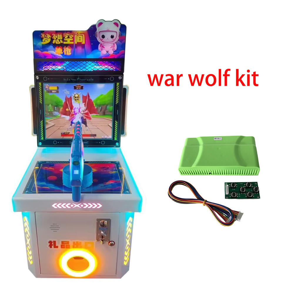 Whack A Mole Arcade - War Wolf/Warrior 10 w 1 Strzelanka
