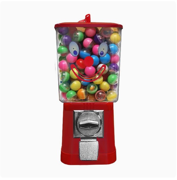 Candy Vending Machine - Automat do sprzedaży kul do zabawy,