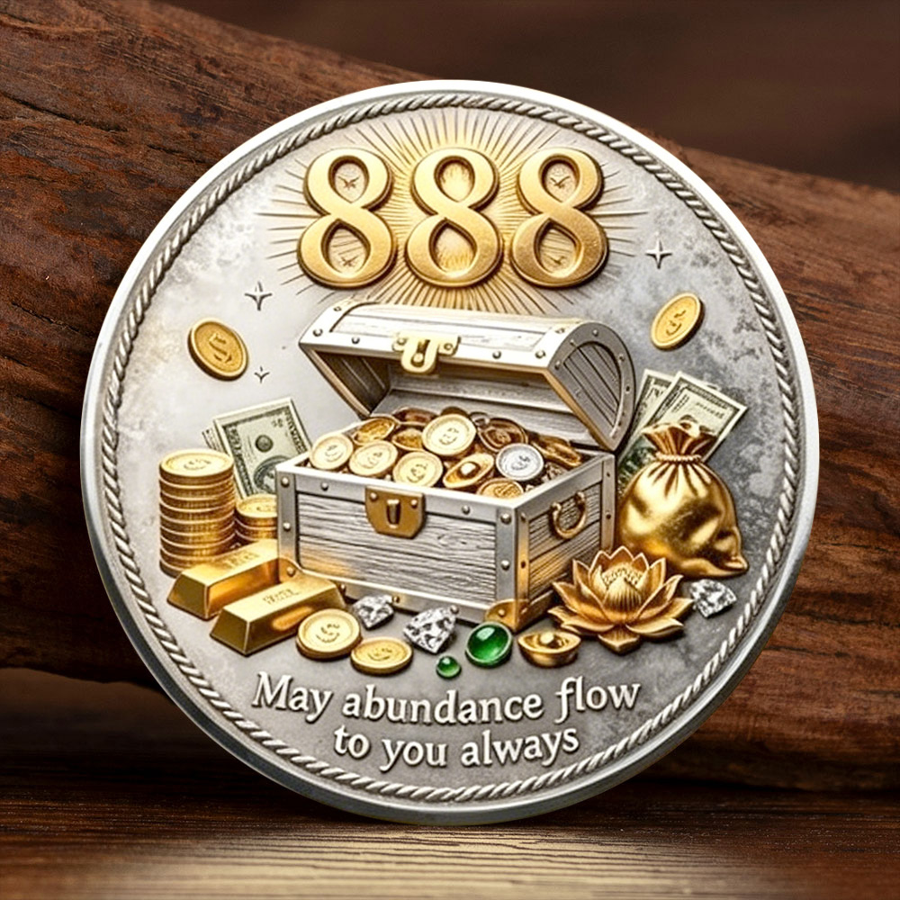 Token Coin Mechanism - 2D Złoto Srebro Platerowane Złotem Moneta