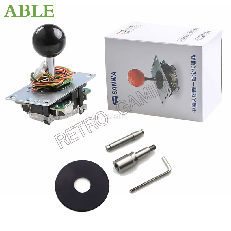 Joystick Arcade Parts - Oryginalny joystick zręcznościowy Sanwa JLF-TP-8YT Odłączany
