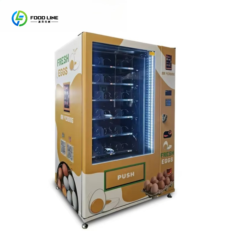 Commercial Vending Machine - Automat do sprzedaży jaj z ekranem