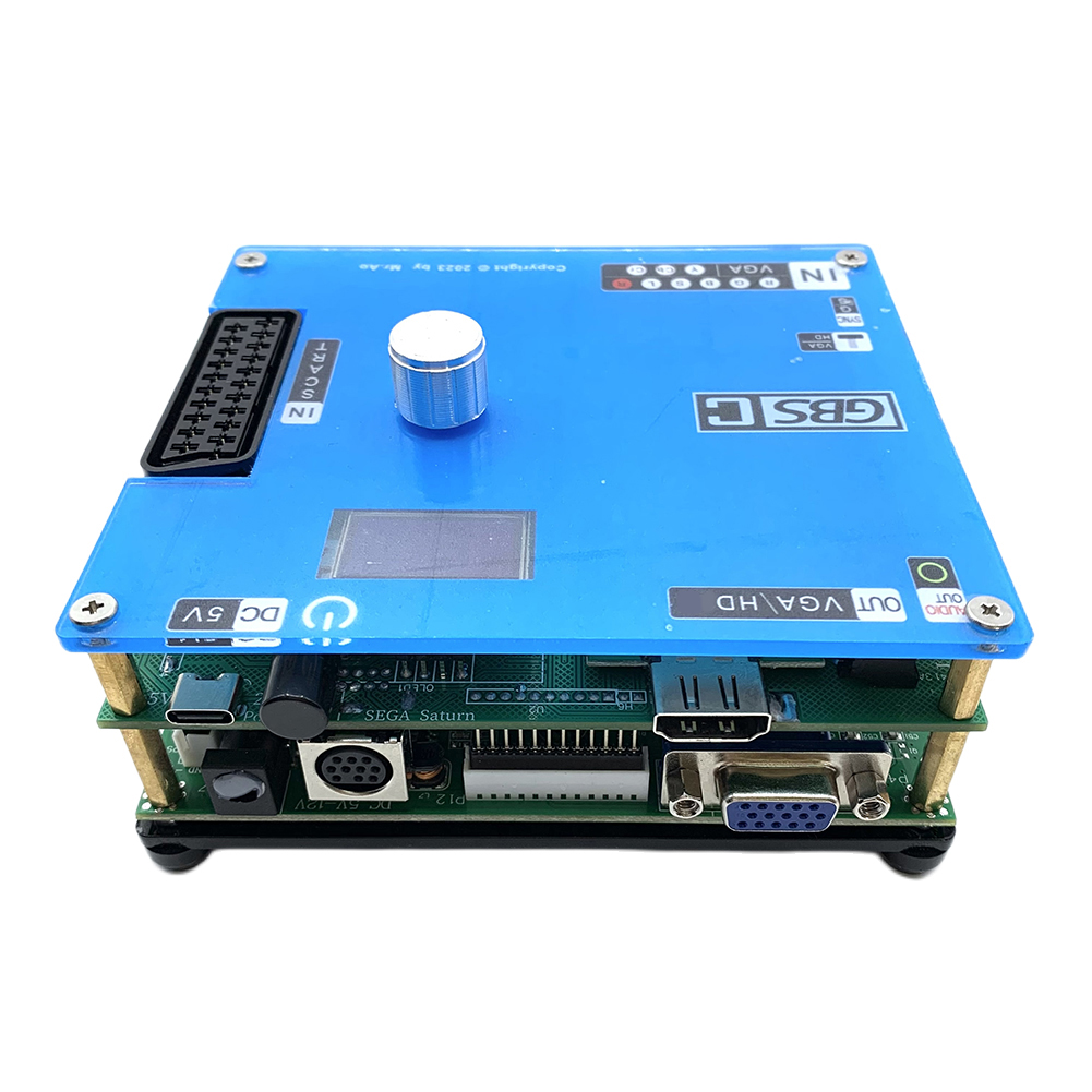Lcd Screen Arcade - Konwerter RGBS RCA/VGA na VGA/RCA z