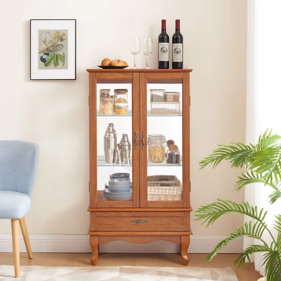 Glass Cabinet Display - Podświetlana szklana witryna, szklana witryna na