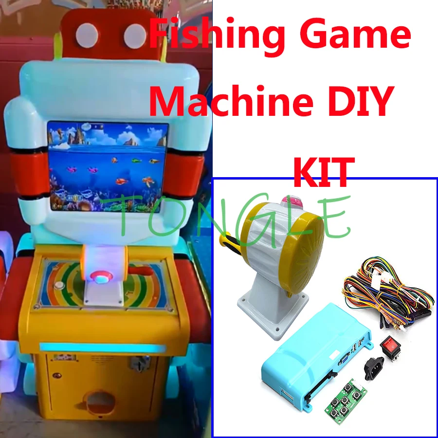 Joystick Arcade Parts - Zestaw DIY do gry wędkarskiej arcade,