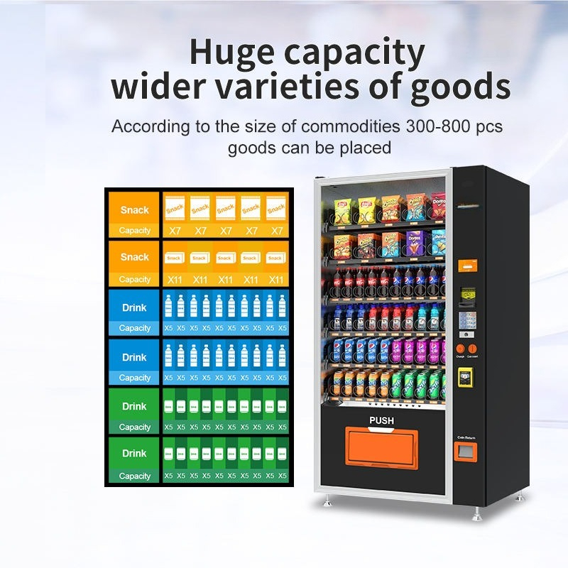 Automat z ekranem dotykowym na – Commercial Vending Machine recenzja i cena
