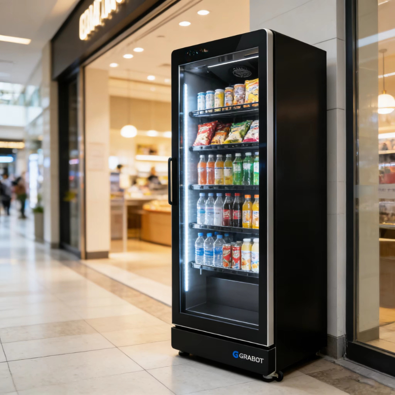 Inteligentny kiosk detaliczny, – Commercial Vending Machine recenzja i cena