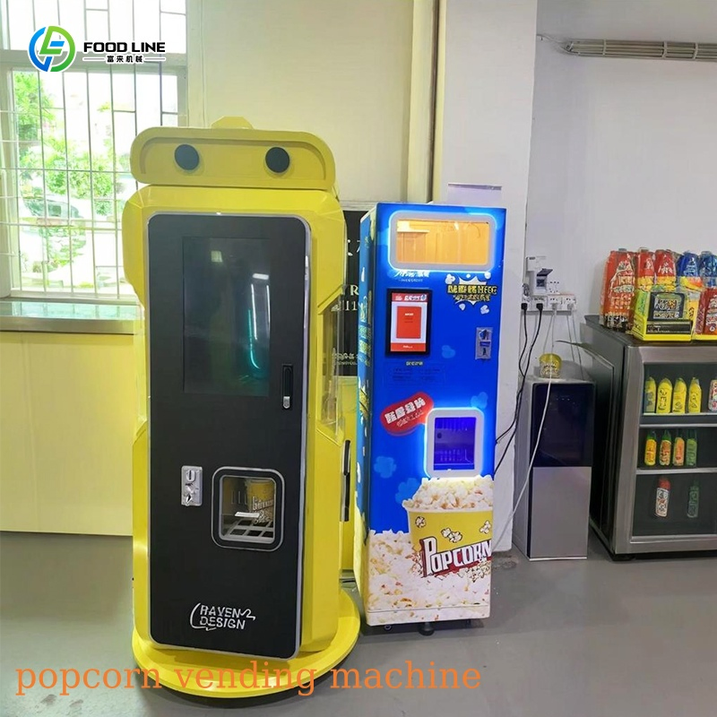 Automat do popcornu na zamówie – Popcorn Vending Machine recenzja i cena