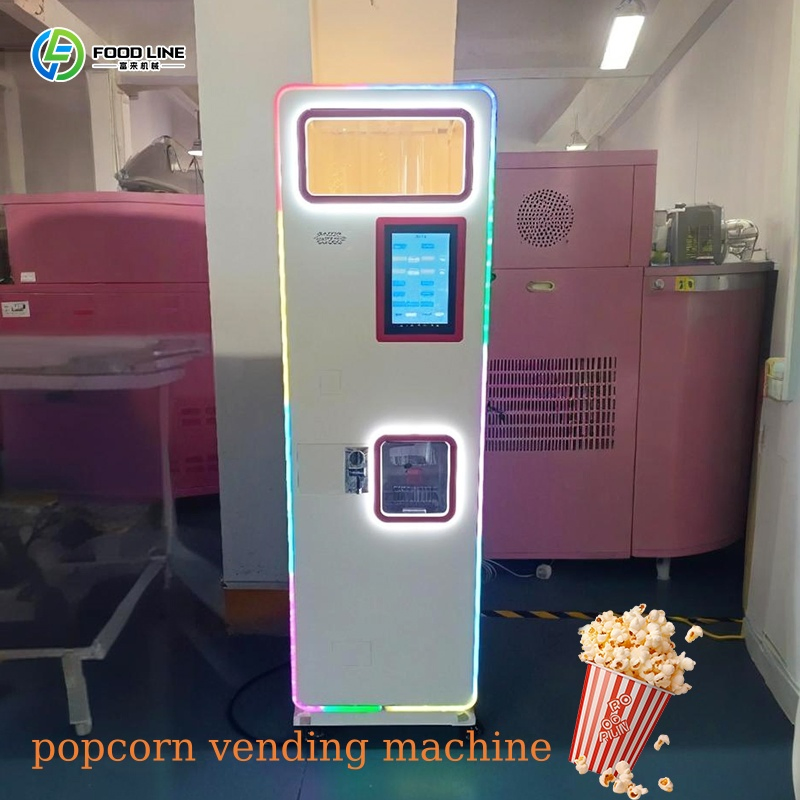 Automat do popcornu na zamówie – Popcorn Vending Machine recenzja i cena
