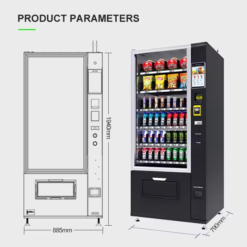 Automat do frytek, komercyjny  – Commercial Vending Machine recenzja i cena