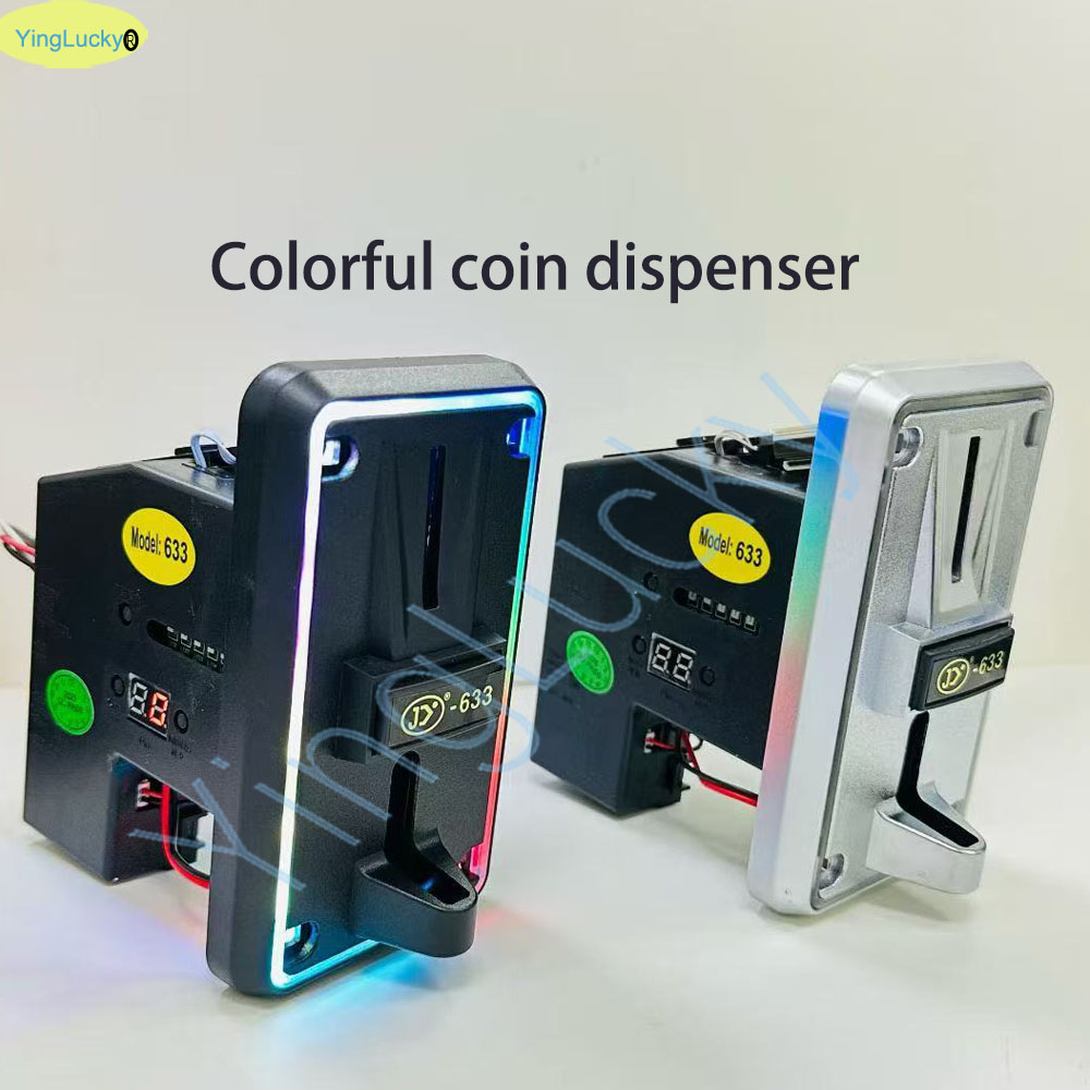 Kolorowy czytnik monet LED, se – Arcade And Vending recenzja i cena