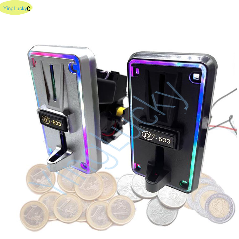 Kolorowy czytnik monet LED, se – Arcade And Vending recenzja i cena