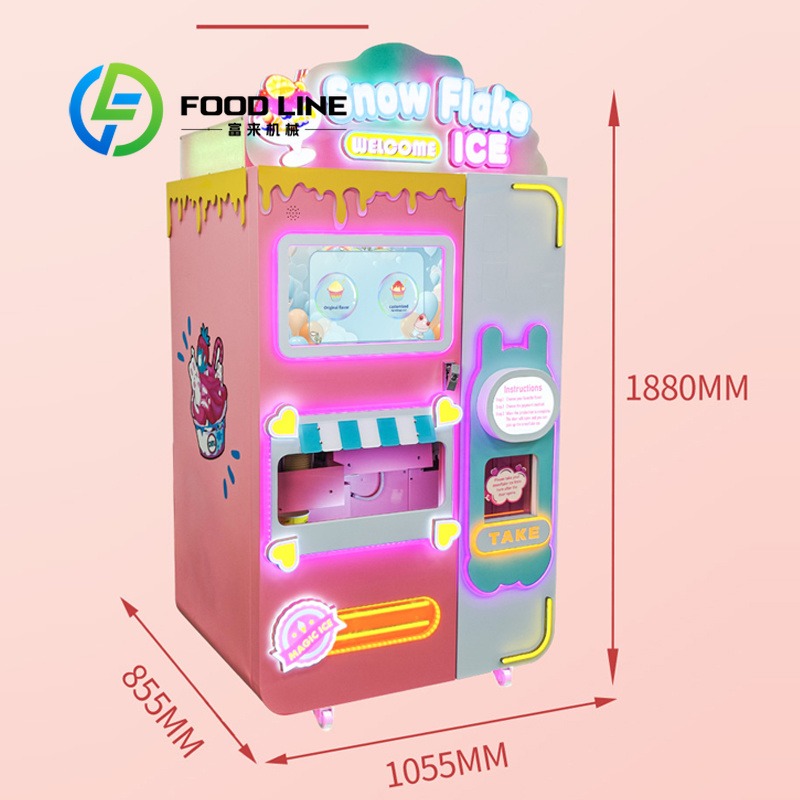 Automat do lodów w pachołkach, – Popcorn Vending Machine recenzja i cena