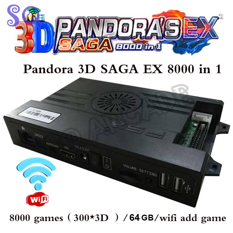 Zręcznościowa Pandora Saga Box – Arcade Game Jackpot recenzja i cena