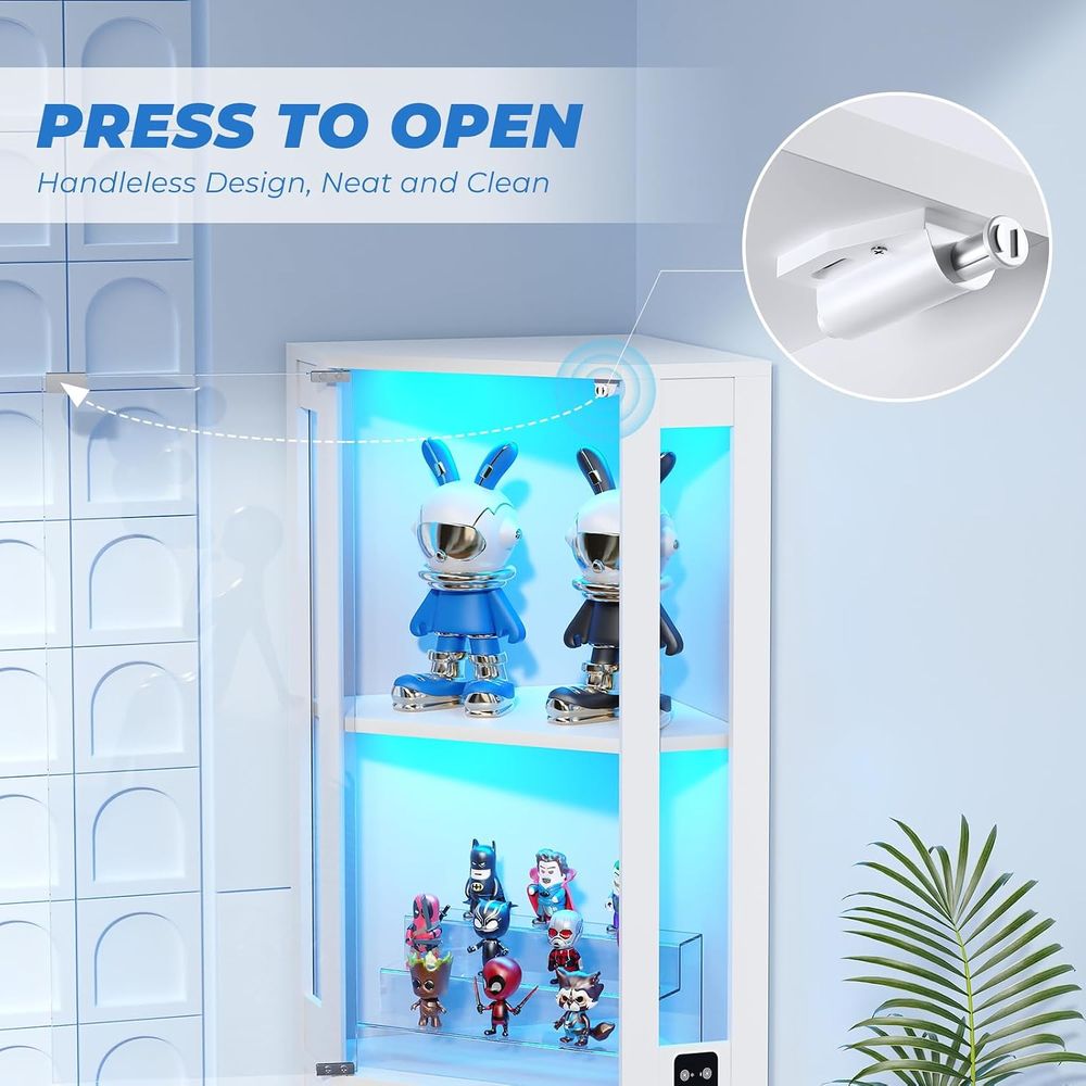 Szklana witryna o przekątnej 6 – Glass Cabinet Display recenzja i cena