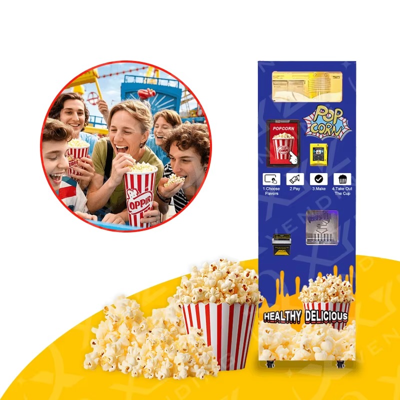 Automatyczny elektryczny autom – Popcorn Vending Machine recenzja i cena