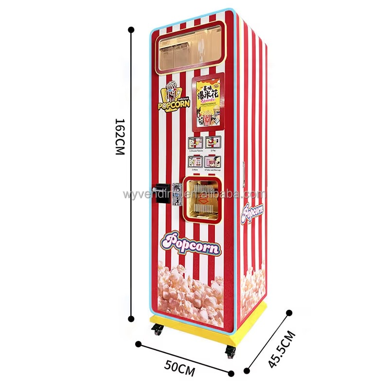 Automatyczny elektryczny autom – Popcorn Vending Machine recenzja i cena