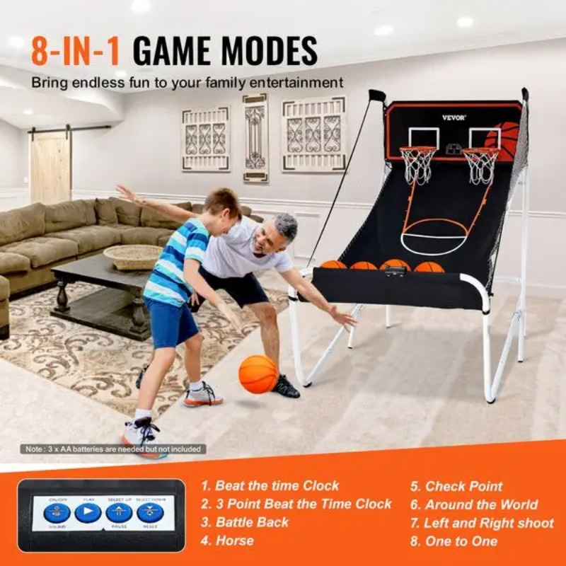 【Hit】Składana gra w koszykówkę – Arcade Games & Vending Co recenzja i cena