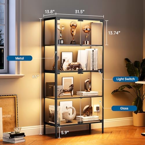 Szklana witryna o przekątnej 6 – Glass Cabinet Display recenzja i cena