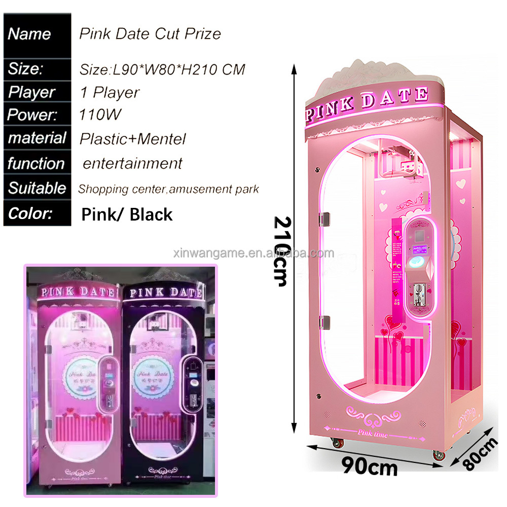 Różowy Prezent na Randkę Plusz – Arcade Toy Claw Vending Machine recenzja i cena