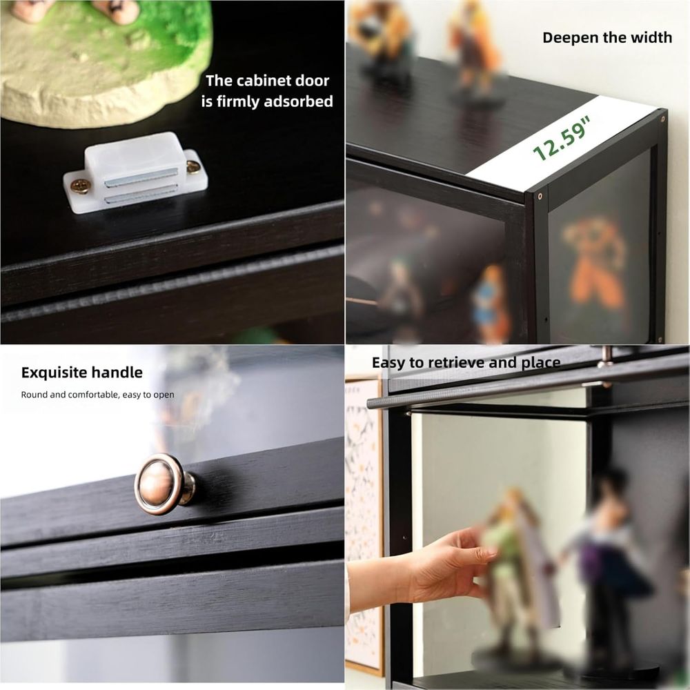 Akrylowa szklana gablota - 27. – Glass Cabinet Display recenzja i cena