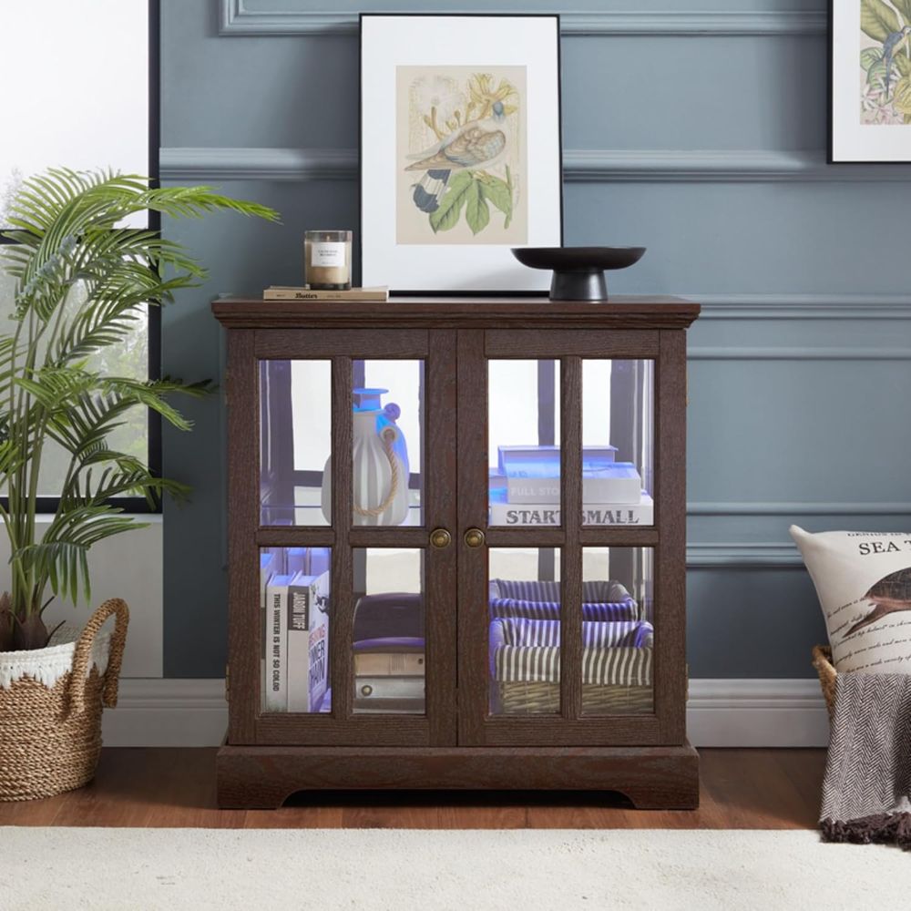 Witryna z 32 wysokimi diodami  – Glass Cabinet Display recenzja i cena