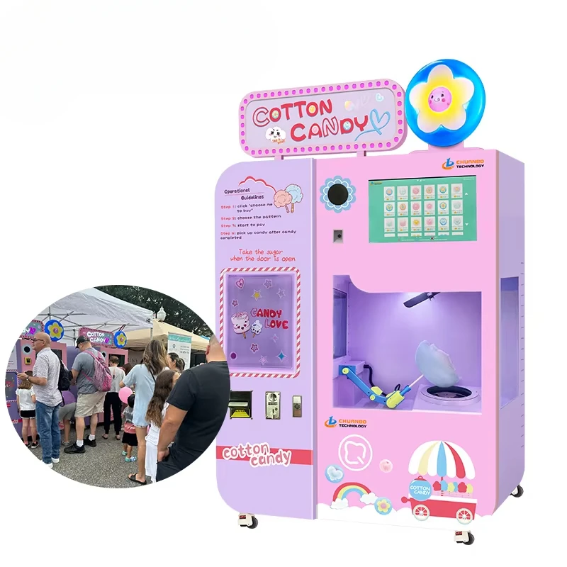 Automat do waty cukrowej na za – Commercial Vending Machine recenzja i cena
