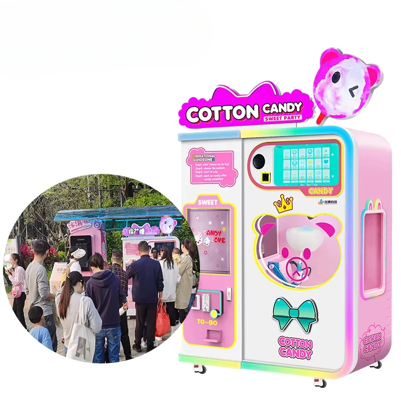 Automat do waty cukrowej na za – Commercial Vending Machine recenzja i cena