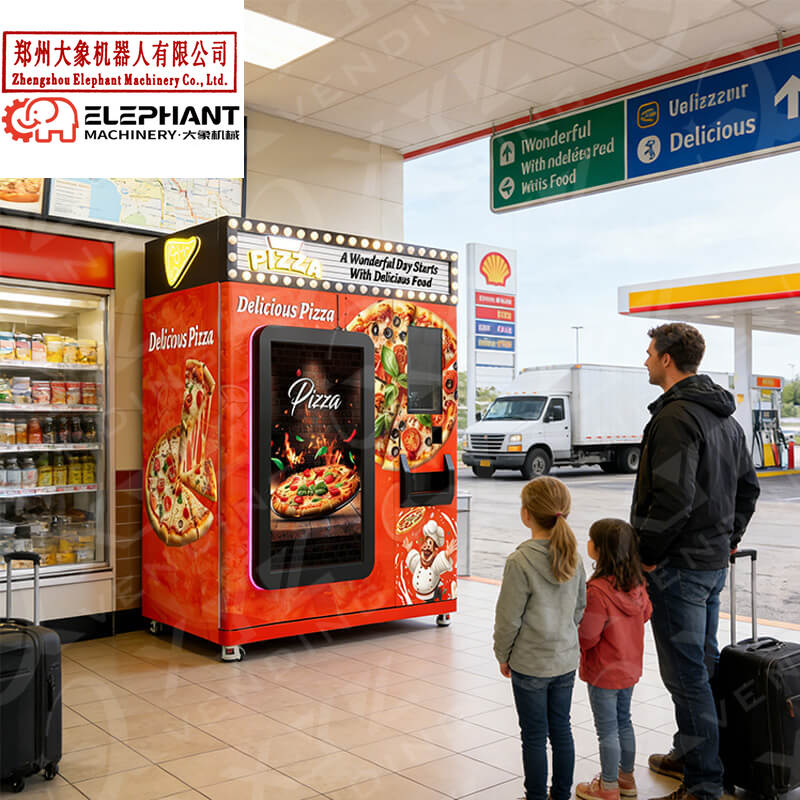 Automat do sprzedaży pizzy, na – Commercial Vending Machine recenzja i cena