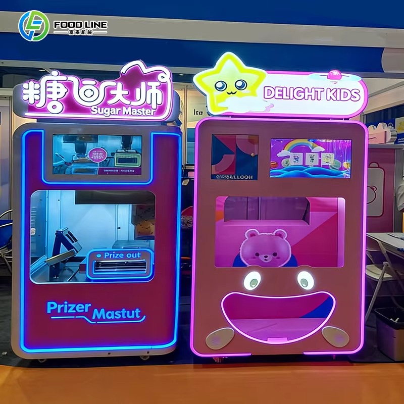 Automat do malowania cukrem z  – Popcorn Vending Machine recenzja i cena